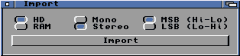 CDDA Importer