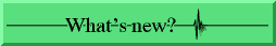 What's new? - 05.11.98